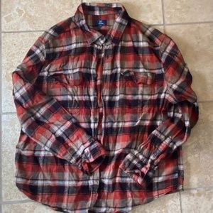 Mens XXL mid to heavy weight long sleeve Flannel shirt